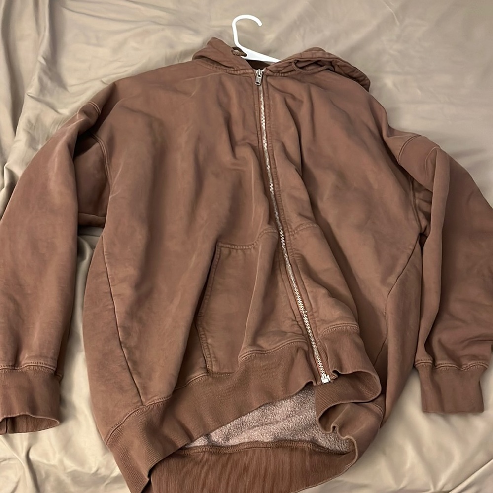 Oversized zip up from Pacsun